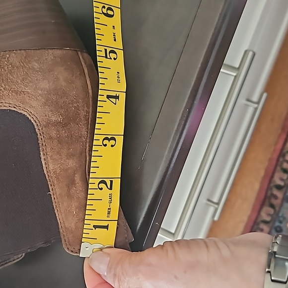 Sam Edelman suede booties, with 2 inch heels, Size 6 - Picture 7 of 7